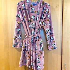 Peanuts Plush Hooded Robe